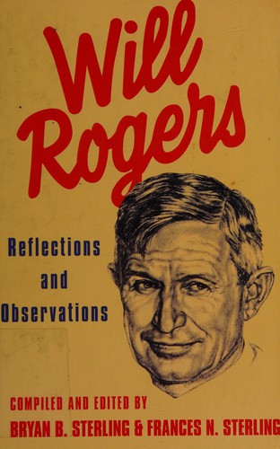 Cover for Will Rogers