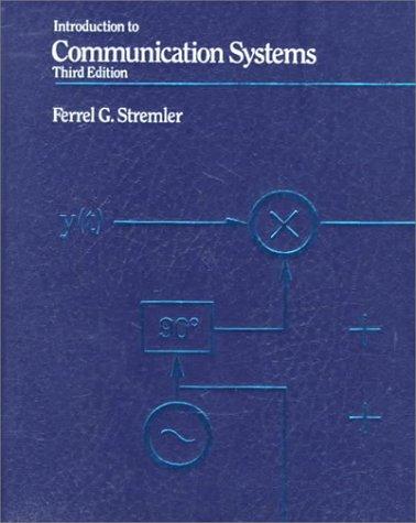 Cover for Introduction to Communication Systems (3rd Edition)