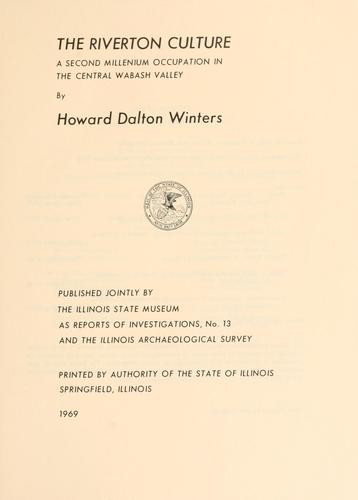 Cover for Monograph.