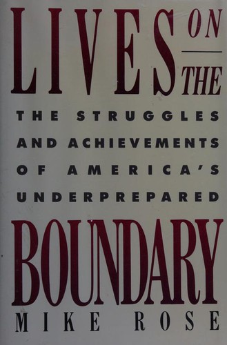 Cover for Lives on the boundary