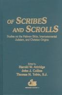 Cover for Of scribes and scrolls