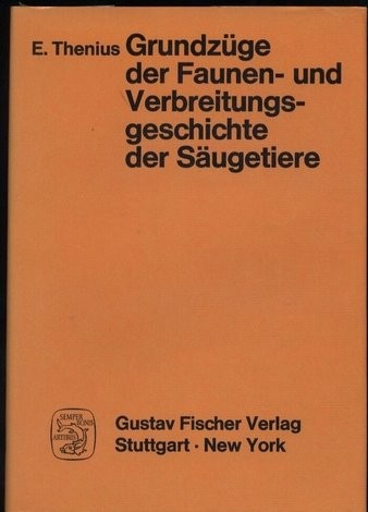 Cover for Grundzüge der Faunen- und Verbreitungsgeschichte der Säugetiere