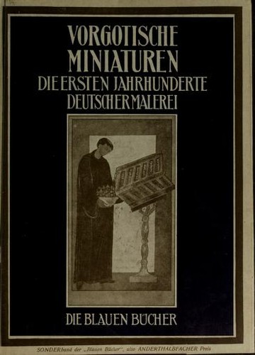 Cover for Vorgotische Miniaturen
