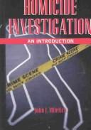 Cover for Homicide Investigation
