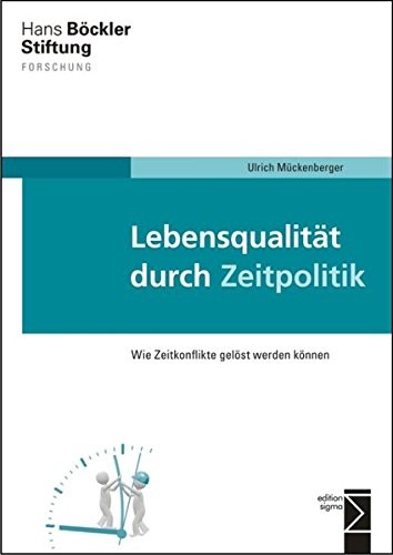 Cover for Lebensqualität durch Zeitpolitik