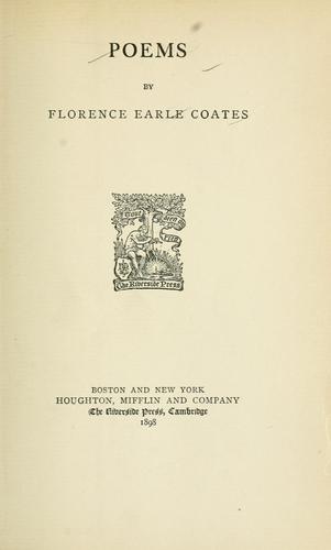 Cover for Poems. --