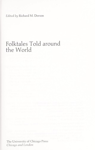 Cover for Folktales told around the world
