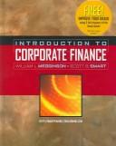 Cover for Introduction to Corporate Finance