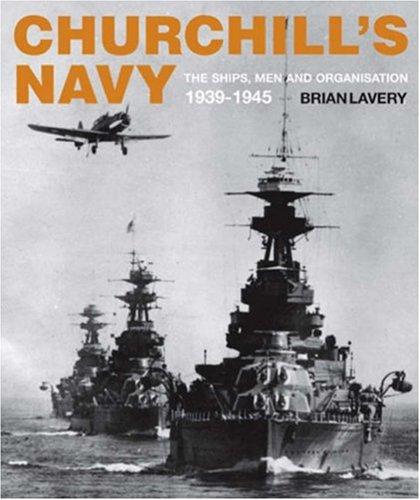 Cover for Churchill's Navy