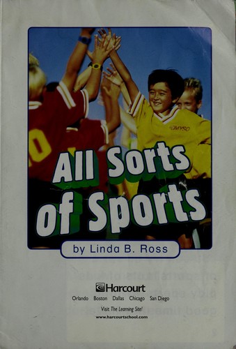 Cover for All sorts of sports