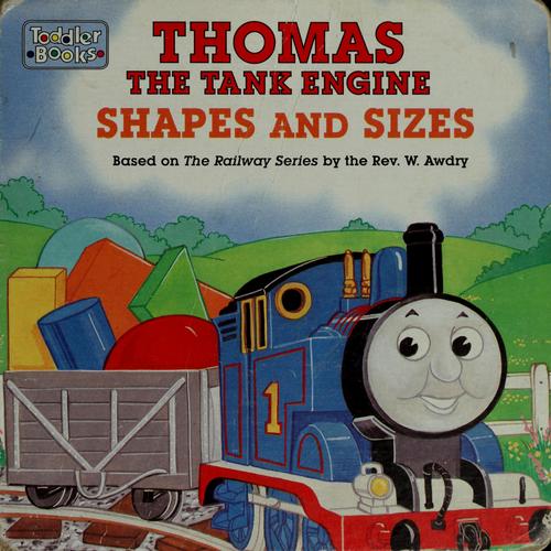 Cover for Thomas the tank engine: shapes and sizes