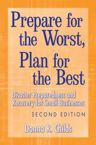 Cover for Prepare for the Worst, Plan for the Best