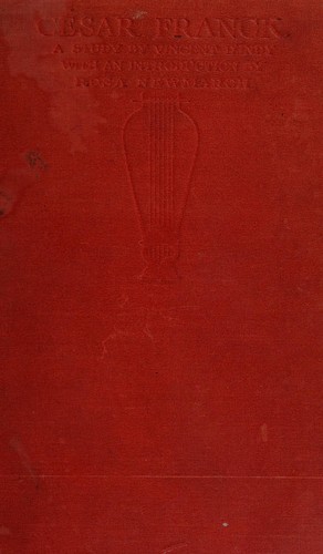 Cover for César Franck