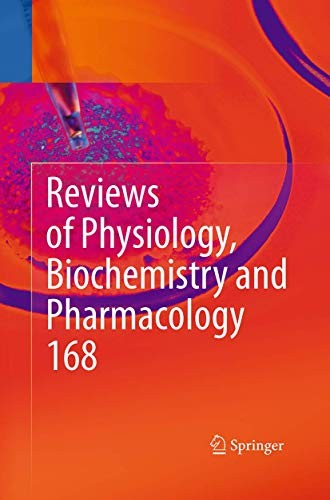 Cover for Reviews of Physiology, Biochemistry and Pharmacology