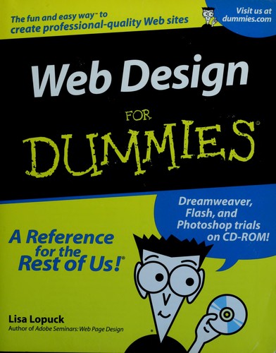 Cover for Web design for dummies
