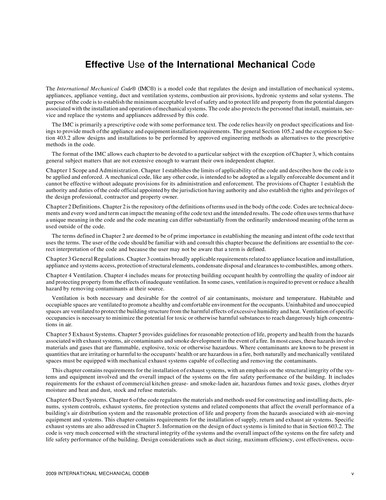 Cover for International mechanical code