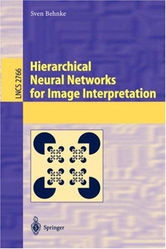 Cover for Hierarchical Neural Networks for Image Interpretation