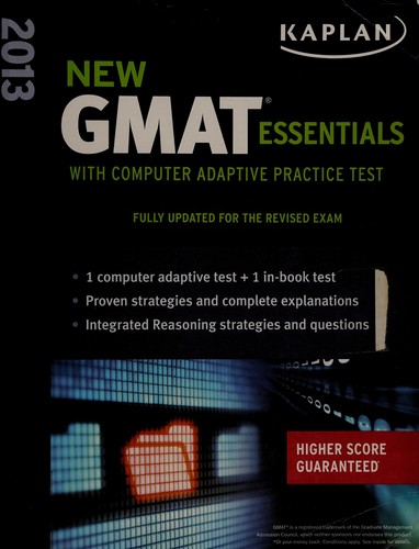 Cover for New GMAT essentials 2013