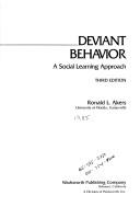 Cover for Deviant behavior