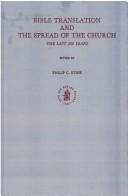 Cover for Bible translation and the spread of the church