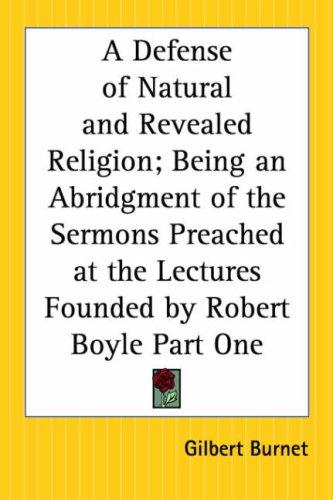 Cover for A Defense Of Natural And Revealed Religion