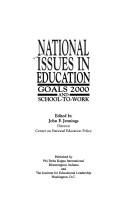 Cover for National issues in education.