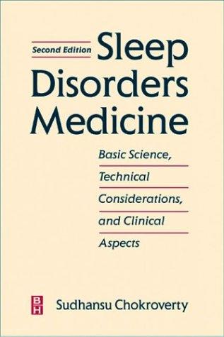 Cover for Sleep disorders medicine