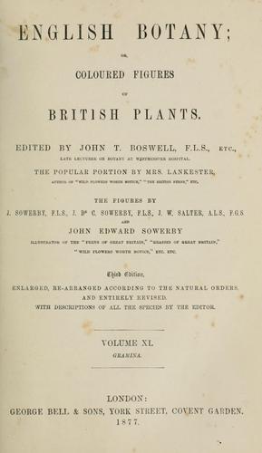 Cover for English botany, or, coloured figures of British plants