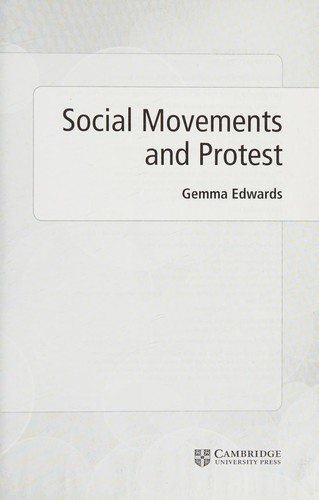 Cover for Social Movements and Protest