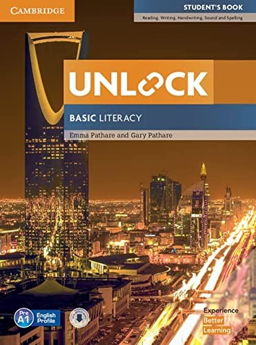 Cover for Unlock Basic Literacy Student's Book with Downloadable Audio