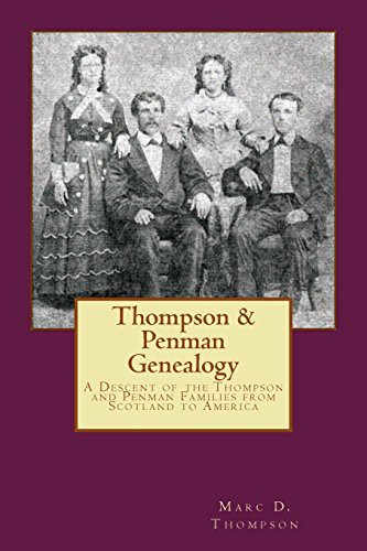 Cover for Thompson & Penman Genealogy