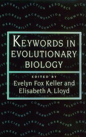 Cover for Keywords in evolutionary biology