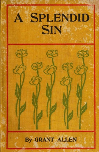 Cover for A splendid sin