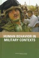 Cover for Human behavior in military contexts