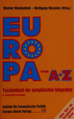Cover for Europa von A-Z