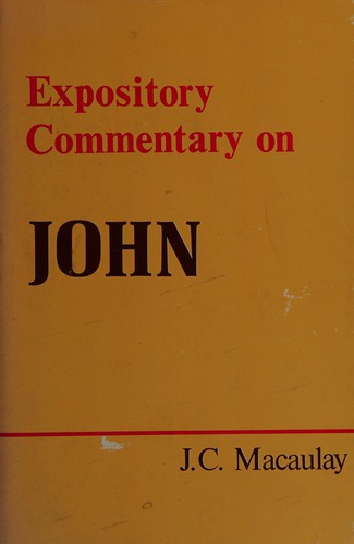 Cover for Expository commentary on John