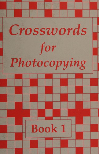 Cover for Crosswords for Photocopying