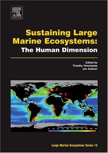 Cover for Sustaining Large Marine Ecosystems