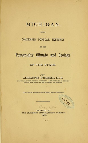Cover for Michigan