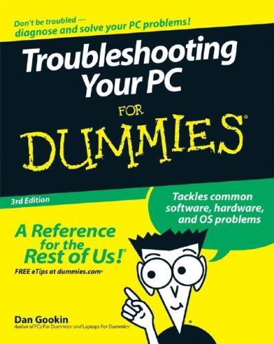 Cover for Troubleshooting your PC for Dummies