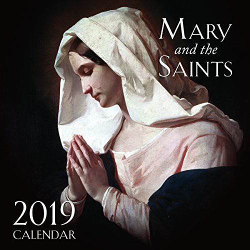 Cover for 2019 Mary and the Saints Wall Calendar
