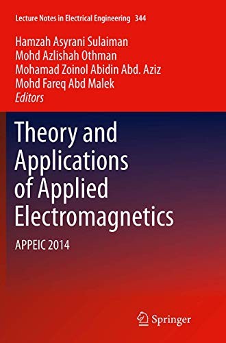 Cover for Theory and Applications of Applied Electromagnetics