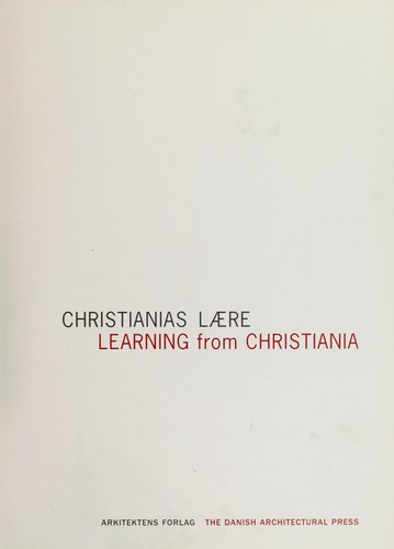 Cover for Christianias lære =
