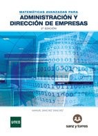 Cover for Matemáticas avanzadas para administración y dirección de empresas