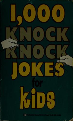Cover for 1,000 knock knock jokes for kids