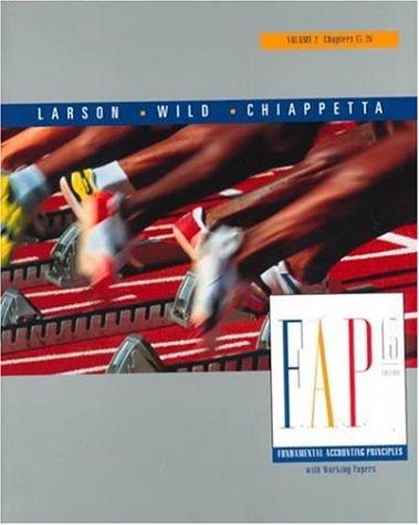 Cover for FAP  Volume 2 Chapters 13-26 (Paperback) w/ Working Papers