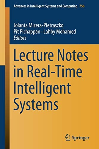 Cover for Lecture Notes in Real-Time Intelligent Systems
