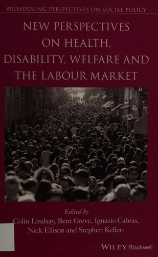 Cover for New Perspectives on Health, Disability, Welfare and the Labour Market