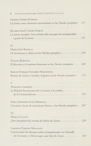 Cover for Las novelas ejemplares