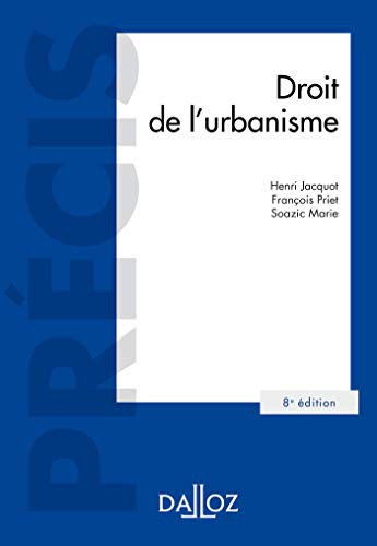 Cover for Droit de l'urbanisme - 8e ed.